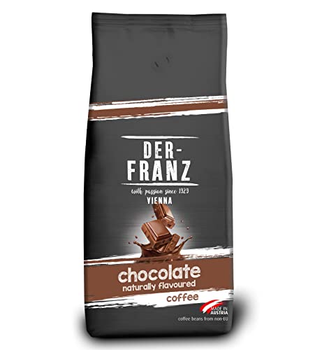 Der-Franz Kaffee, Mischung aus Arabica und Robusta, geröstet, ganze Bohne aromatisiert mit natürlicher Schokolade UTZ, 1000 g Der-Franz Kaffee, Mischung aus Arabica und Robusta, geröstet, ganze Bohne aromatisiert mit natürlicher Schokolade UTZ, 1000 g von Der-Franz