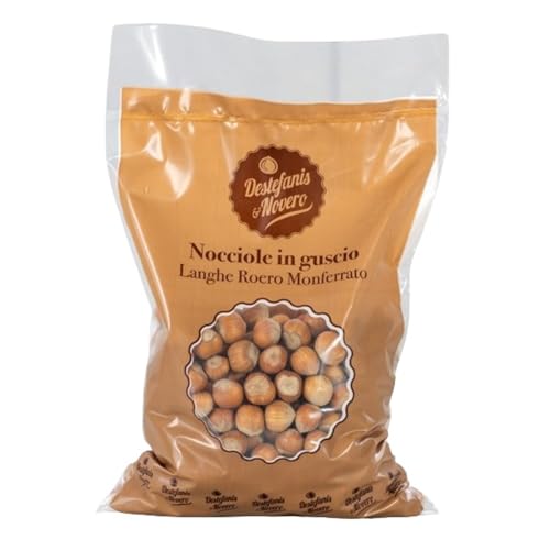 Destefanis & Novero | 100% natürliche Haselnussschalen, getrocknete Früchte, reich an Phosphor und Kalium, perfekt für sich allein und zum Anreichern von Süßigkeiten und Eis, 750gr von Destefanis e Novero