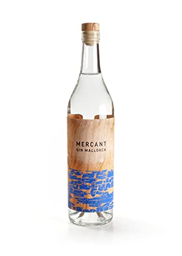 Craft Gin Mercant Mallorca (1 x 0,7 l) - typischer handwerklicher Gin aus Mallorca - gewürzter Gin mit Zimt und Orange von DESTILERIA PAREIS