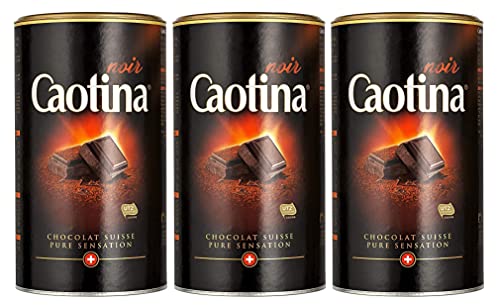 Caotina Noir Kakaopulver, 3 x 500 g von DFB