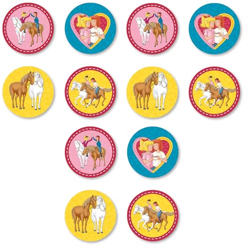 Essbarer Muffinaufleger "BIBI UND TINA" 12 Stück // Muffinaufleger Bibi und Tina Muffindeko Essbarer Muffinaufleger "BIBI UND TINA" 12 Stück // Muffinaufleger Bibi und Tina Muffindeko von DH-Konzept
