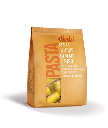 Dialì Paccheri Pasta ohne Gluten, Mais und Reis - 250 g von DIALBRODO