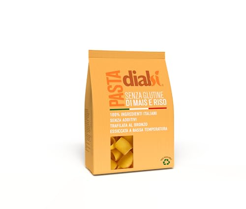 Dialì Paccheri Pasta ohne Gluten, Mais und Reis - 250 g von DIALBRODO