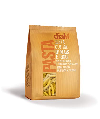 Dialja Sedanini Pasta ohne Gluten von Mais und Reis, Mais & Reis, 400 g von DIALBRODO