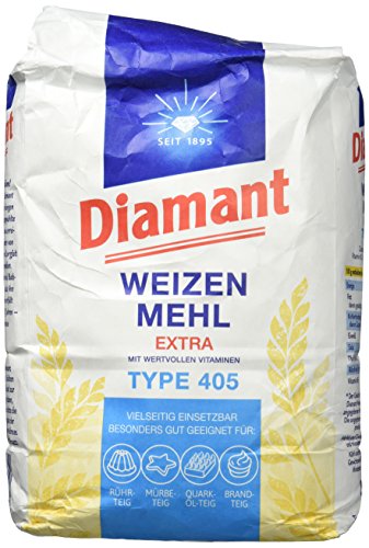 Diamant Weizenmehl Extra Typ 405, 2.5 kg Diamant Weizenmehl Extra Typ 405, 2.5 kg von DIAMANT