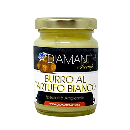 DIAMANTE TARTUFI Burro al Tartufo Bianco italienische Malga Butter mit weißem Trüffel DIAMANTE TARTUFI Burro al Tartufo Bianco italienische Malga Butter mit weißem Trüffel von DIAMANTE TARTUFI