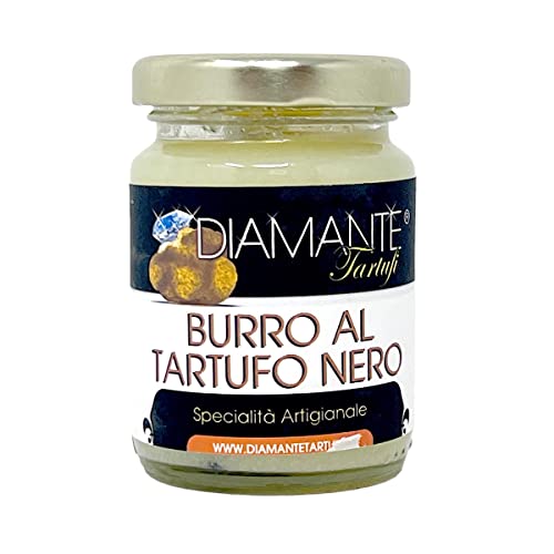 DIAMANTE TARTUFI Burro al Tartufo Nero: Italienische Malga Butter mit Schwarzem Trüffel von DIAMANTE Tartufi