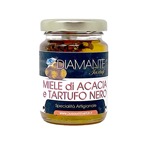 DIAMANTE TARTUFI Miele di Acacia Italiano italienischer Gourmet Akazienhonig mit schwarzem Trüffel DIAMANTE TARTUFI Miele di Acacia Italiano italienischer Gourmet Akazienhonig mit schwarzem Trüffel von DIAMANTE Tartufi