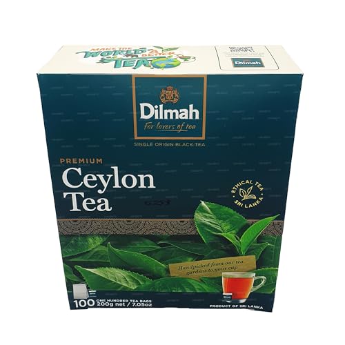 Dilmah Premium Ceylon Tea (200g) 100 Tea Bags von Lakpura