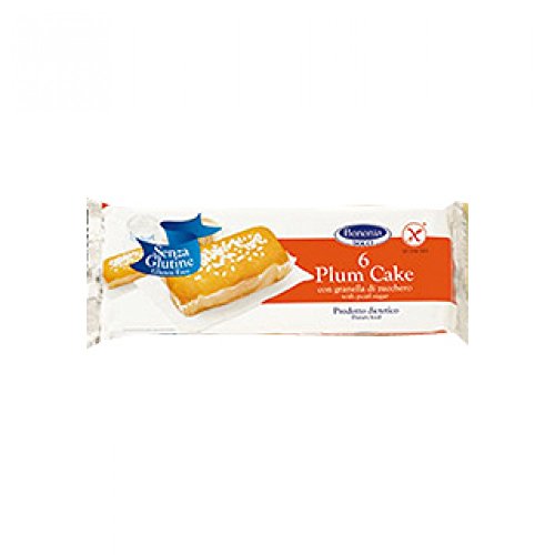 Bononia Pflaumenkuchen mit Zuckerkörner Gluten 222g 6 Stück Bononia Pflaumenkuchen mit Zuckerkörner Gluten 222g 6 Stück von DINO CORSINI Srl
