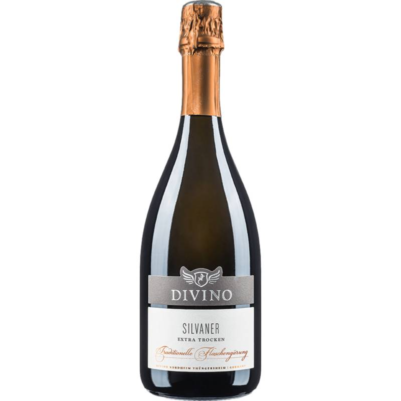 Divino Silvaner Sekt, Extra Trocken, Franken, Franken, 2022, Schaumwein von DIVINO eG - Langgasse 33, 97334 Nordheim am Main - DE