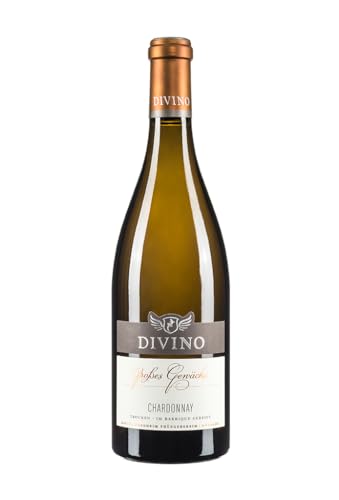 DIVINO Großes Gewächs Weißwein Chardonnay trocken QbA 2021 (0,75 l) - Frankens Feine Weine von DIVINO