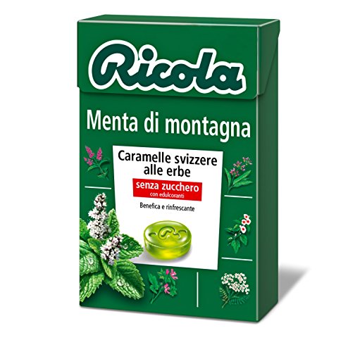 Ricola Mint Berg Schweizer Kräuter Kandiszucker 50g von Ricola
