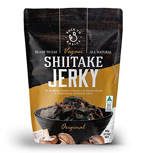 DJ & A Back to Basics Vegan Shiitake Jerky 16 x 60g DJ & A Back to Basics Vegan Shiitake Jerky 16 x 60g von DJ & A
