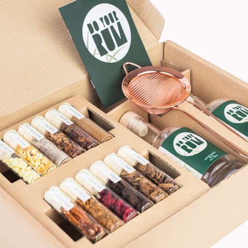 DO YOUR RUM | Rum Baukasten | Rum zum Selbermachen mit 12 Zutaten, Flaschen & Rezepten | Geschenk für Rum-Liebhaber | DIY Geschenkset für Sie & Ihn | Tolles Geschenk für Vatertag, Geburtstag, Hochzeit DO YOUR RUM | Rum Baukasten | Rum zum Selbermachen mit 12 Zutaten, Flaschen & Rezepten | Geschenk für Rum-Liebhaber | DIY Geschenkset für Sie & Ihn | Tolles Geschenk für Vatertag, Geburtstag, Hochzeit von DO YOUR GIN