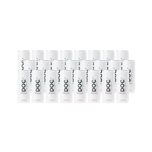 DOC Weingart® REFOCUS Vegan – Energie Drink, Orange, Zitrone, Grapefruit, Vitamine, natürliches Koffein, Guarana, kalorienarm, ohne Süßstoffe & Konservierungsmittel, erfrischend, 24x250ml von DOC WEINGART VEGAN