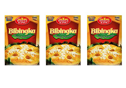 White King Bibingka Rice Cake Mix (3 Pack, Total of 750g) von DOGNNAK