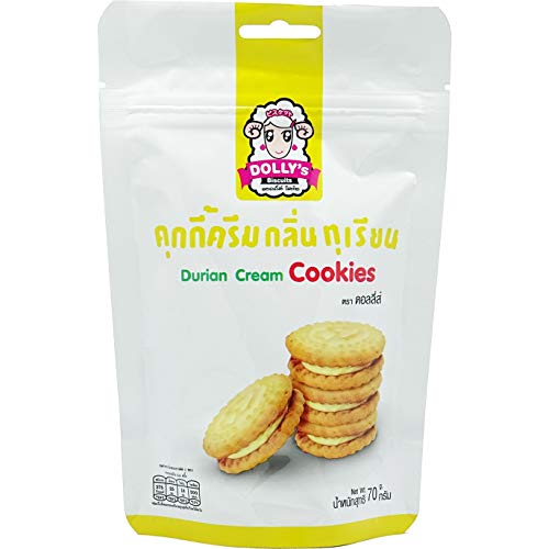 DOLLY'S - Durian Creme Kekse, (1 X 70 GR) von DOLLY'S