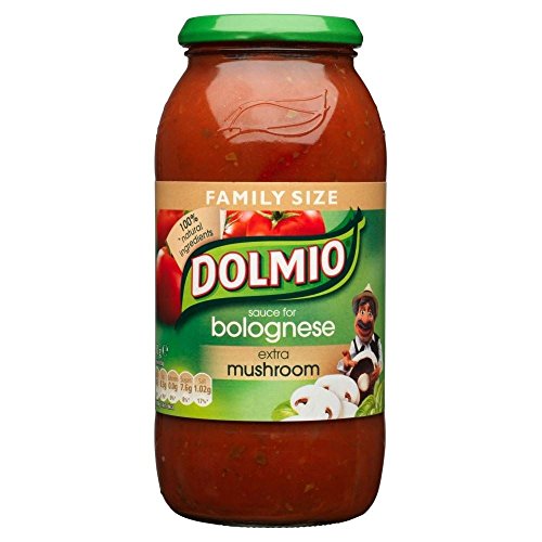 Dolmio Bolognese-Sauce - Extra Mushroom (750g) - Packung mit 2 von DOLMIO