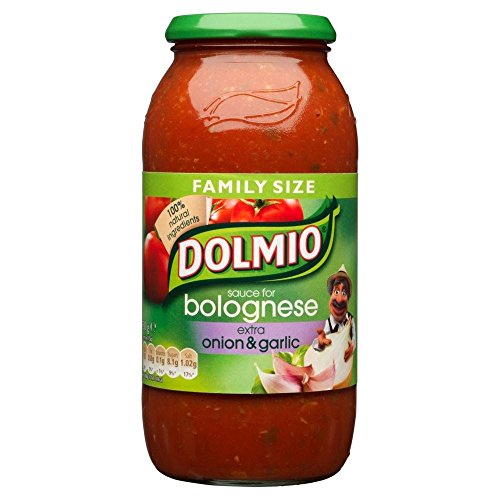 Dolmio Bolognese-Sauce - Extra Zwiebel & Knoblauch (750g) - Packung mit 2 von Dolmio