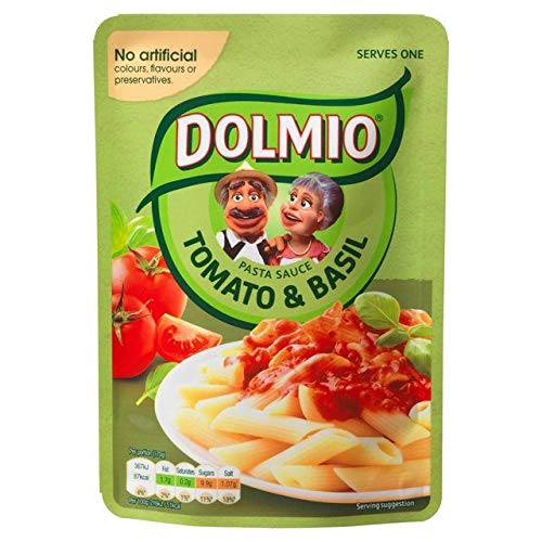 Dolmio Pomodoro E Basilikum Mikrowelle für die Pasta 170 g von DOLMIO