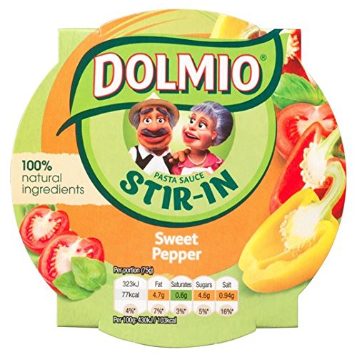 Dolmio Sweet Pepper Pasta Sauce 150g einrühren von DOLMIO