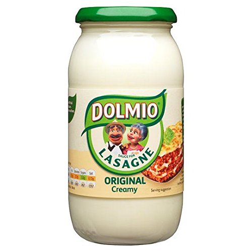 Dolmio cremige Lasagne Sauce - 470g - Glas von DOLMIO
