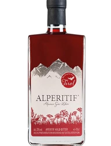 ALPERITIF - der alpine Gin Likör | Aperitif und Alpen wird zu ALPERITIF | Einzigartig | Für Berg-Liebhaber | Aus Tirol | aus den Bergen von DOLOMITI ALPENFEINKOST