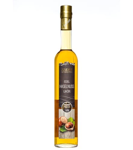 Haselnuss Likör 18% vol. / 0,5 Liter/Haselnuss-Likör aus Österreich/Echtes aus den Bergen/Besonders fein duftend/Herrliches Haselnuss-Aroma Haselnuss Likör 18% vol. / 0,5 Liter/Haselnuss-Likör aus Österreich/Echtes aus den Bergen/Besonders fein duftend/Herrliches Haselnuss-Aroma von DOLOMITI ALPENFEINKOST