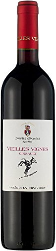 Domaine des Tourelles Vielles Vignes Cinsault (Case of 6x75cl), Libanon/Bekaa Valley, Rotwein (GRAPE CINSAULT 100%) von DOMAINE DES TOURELLES