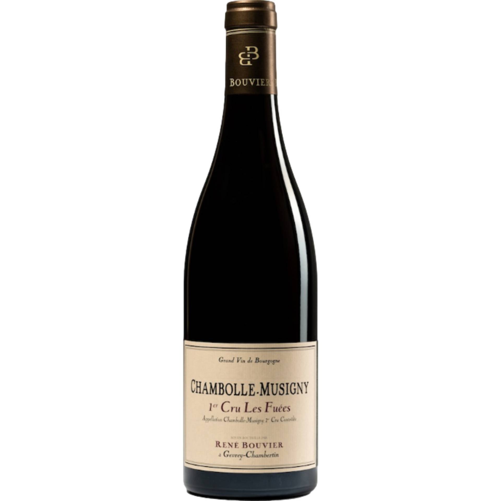 Domaine René Bouvier Chambolle-Musigny Les Fuées, Chambolle-Musigny 1er Cru AOP, Burgund, 2018, Rotwein Domaine René Bouvier Chambolle-Musigny Les Fuées, Chambolle-Musigny 1er Cru AOP, Burgund, 2018, Rotwein von DOMAINE RENÉ BOUVIER, Chemin de Saule - Brochon, 21220 Gevrey Chambertin