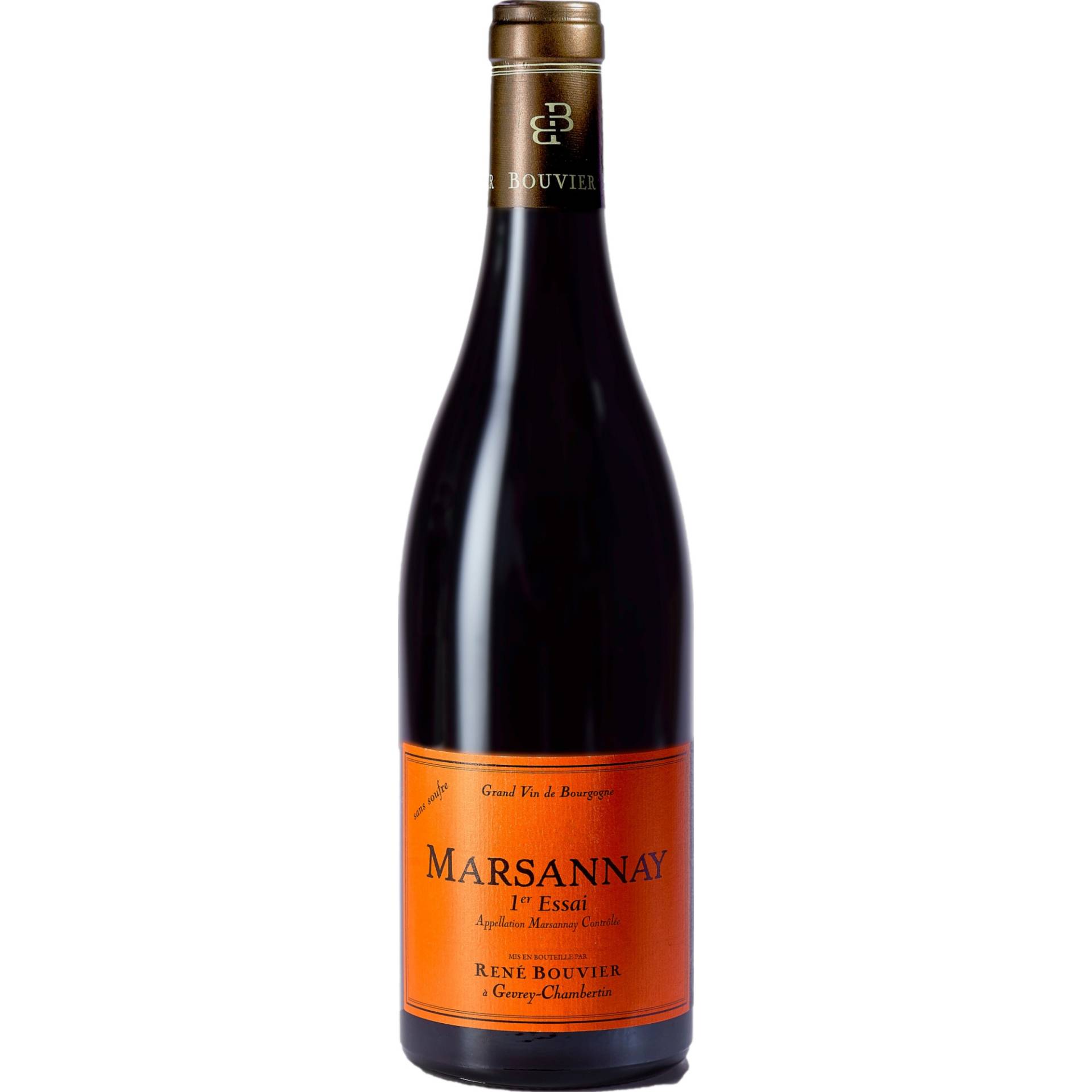 Domaine René Bouvier Marsannay Sans Soufre, Marsannay AOP, Burgund, 2020, Rotwein Domaine René Bouvier Marsannay Sans Soufre, Marsannay AOP, Burgund, 2020, Rotwein von DOMAINE RENÉ BOUVIER, Chemin de Saule - Brochon, 21220 Gevrey Chambertin