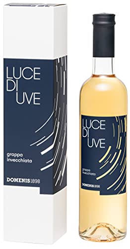 Domenis 1898 LUCE di UVE grappa invecchiata 38% Vol. 0,5l in Geschenkbox von DOMENIS 1898