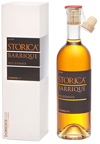 Domenis 1898 STORICA BARRIQUE Millesimata Grappa 50% Vol. 0,5l in Geschenkbox von Domenis 1898