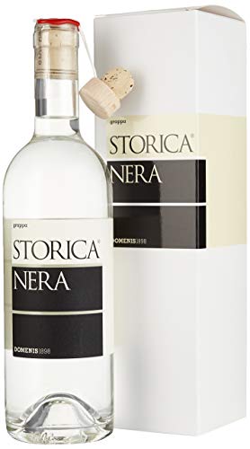 Domenis 1898 STORICA NERA Grappa 50% Vol. 0,5l in Geschenkbox von Domenis 1898