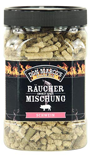 Don Marco's Smokey Spice Räuchermischungen Schwein in der 450g Dose, Räuchermischung von DON MARCO'S BARBECUE