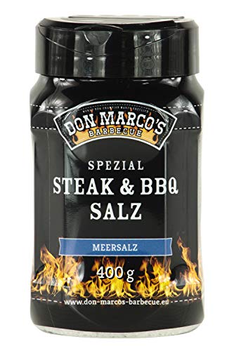 Don Marco's Spezial BBQ Meersalz 400g in der Streudose, Meersalz von DON MARCO'S BARBECUE