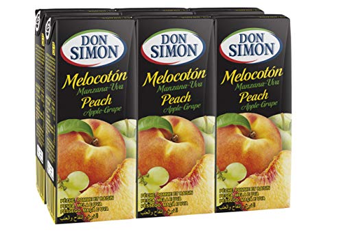 Don Simon: Melocotón y Uva Zumo 6x200ml Flasche, Saftgetränk, Saft, 1200ml, 6 Flaschen á 200ml Don Simon: Melocotón y Uva Zumo 6x200ml Flasche, Saftgetränk, Saft, 1200ml, 6 Flaschen á 200ml von Don Simon