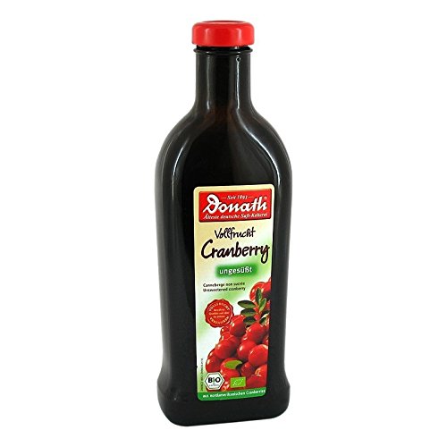 DONATH Vollfrucht Cranberry ungesüßt 500 ml von Donath