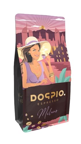 DOPPIO. Milano Espresso – 250g Premium Arabica Bohnen – Sanft geröstet mit fruchtigen Noten & Schokoladenuancen – Edler Kaffee für Vollautomaten & Siebträger DOPPIO. Milano Espresso – 250g Premium Arabica Bohnen – Sanft geröstet mit fruchtigen Noten & Schokoladenuancen – Edler Kaffee für Vollautomaten & Siebträger von DOPPIO