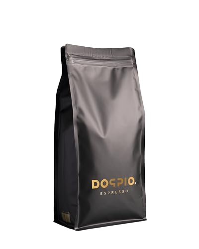 Doppio Espresso Kaffee | Arabica Mischung | Vollautomat geeignet | Ganze Bohnen | Italian Roast | Röstung Dark | Cremig | Italiano Cremoso | Espressobohnen | Intensität 4/4 von DOPPIO