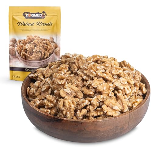 Walnusskerne, Walnüsse, groß, ohne Schale und Naturbelassen, ganze Walnüsse, 1 kg Walnusskerne, Walnüsse, groß, ohne Schale und Naturbelassen, ganze Walnüsse, 1 kg von DORiMED
