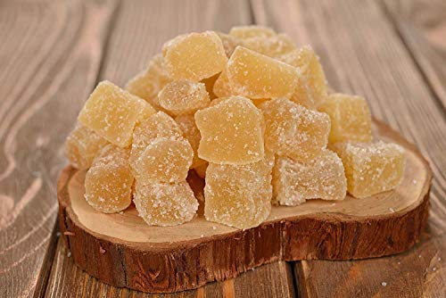 Ingwer kandiert in Würfeln | 2 Kg Ingwerbonbons natürlichen Ursprungs | Getrocknete Würfel mit Rohrzucker | Ideal für Rezepte | Dorimed Ingwer kandiert in Würfeln | 2 Kg Ingwerbonbons natürlichen Ursprungs | Getrocknete Würfel mit Rohrzucker | Ideal für Rezepte | Dorimed von DORiMED