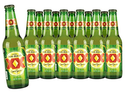 DOS EQUIS XX Lager, mexikanisches Bier, 12 Flaschen Sparpaket DOS EQUIS XX Lager, mexikanisches Bier, 12 Flaschen Sparpaket von DOS EQUIS XX Lager