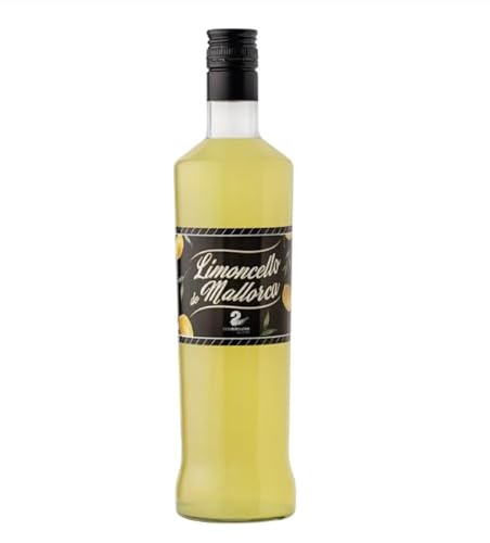 DOS PERELLONS - LIMONCELLO de MALLORCA Feinster spanischer Zitronenlikör - Typisch Mallorca Balearen Spanien (0,7l) von DOS PERELLONS