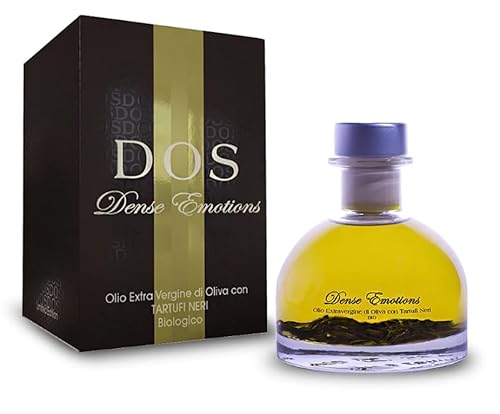 DOS Tartufi - BIO Natives Olivenöl extra mit schwarzen Trüffeln | Italienisches Essen | 100ml DOS Tartufi - BIO Natives Olivenöl extra mit schwarzen Trüffeln | Italienisches Essen | 100ml von DOS Tartufi