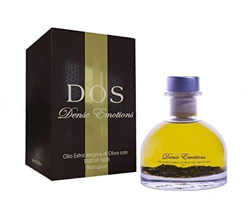 DENSE EMOTIONS - BIO Natives Olivenöl extra mit schwarzen Trüffeln 100ml von DOS Tartufi