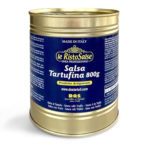 Trüffelsauce 800 Gramm - Schwarzer Trüffel - Verwendet in Restaurants und Kochen Profis - Italienische Artisan Produkt Trüffelsauce 800 Gramm - Schwarzer Trüffel - Verwendet in Restaurants und Kochen Profis - Italienische Artisan Produkt von DOS Tartufi