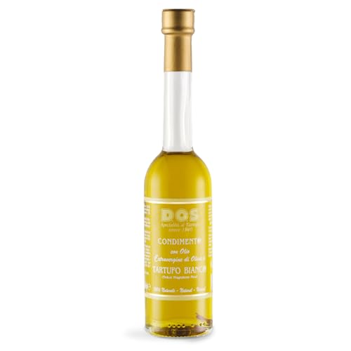 DOS Tartufi - Weißes Trüffelöl 100ml | Natives Olivenöl extra | 100% Natürlich | Italienische Küche DOS Tartufi - Weißes Trüffelöl 100ml | Natives Olivenöl extra | 100% Natürlich | Italienische Küche von DOS Tartufi