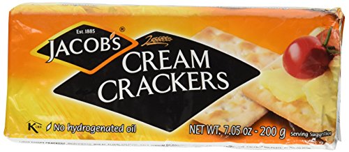 Jacobs Cream Crackers 200g (Pack of 4) von Jacobs